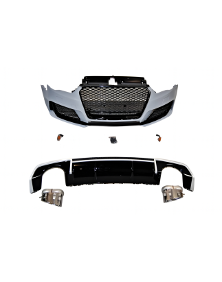 Kit Estetico Audi A3 V8 13-15 4 portes Look RS3 (Cod. E-TCA20200215)