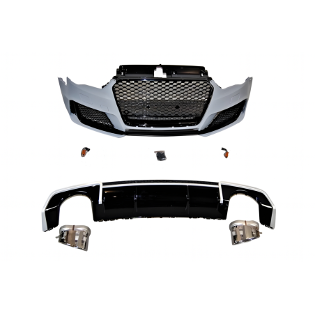 Kit Estetico Audi A3 V8 13-15 4 portes Look RS3 (Cod. E-TCA20200215)