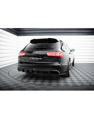 Sottoparaurti posteriore Audi A6 berlina / Avant C7 (Versione 1x2 scarico) (Cod. M-AU-A6-C7-AV-RS1GO