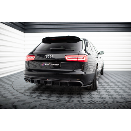 Sottoparaurti posteriore Audi A6 berlina / Avant C7 (Versione 1x2 scarico) (Cod. M-AU-A6-C7-AV-RS1GO