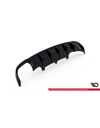 Sottoparaurti posteriore Audi A6 berlina / Avant C7 (Versione 1x2 scarico) (Cod. M-AU-A6-C7-AV-RS1GO