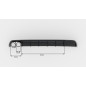 Sottoparaurti posteriore Audi A6 berlina / Avant C7 (Versione 1x2 scarico) (Cod. M-AU-A6-C7-AV-RS1GO