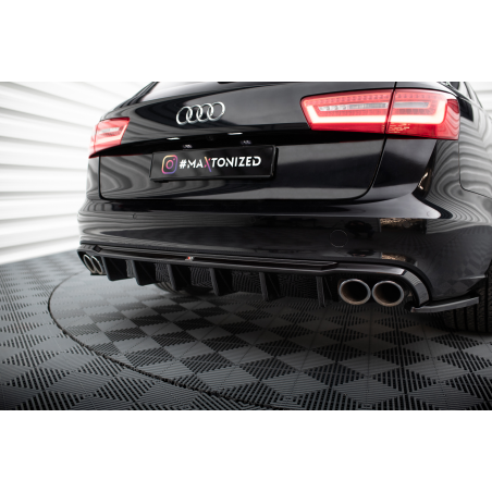 Sottoparaurti posteriore Audi A6 berlina / Avant C7 (Version with dual scaricos on both sides) (Cod.