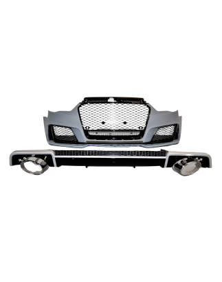Kit Estetico Audi A3 V8 13-15 4 portes Look RS3 (Cod. E-TCA20200215)