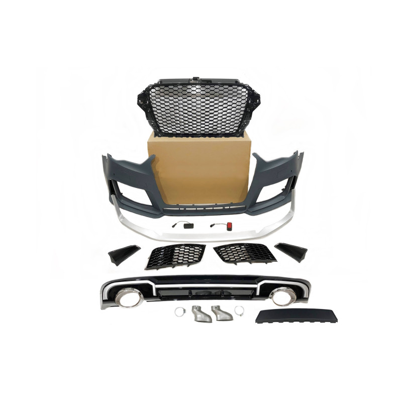 Kit Estetico Audi A3 V8 13-15 Sportback Look RS3 (Cod. E-TCA2013RS3010216)
