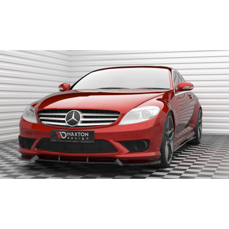 SPLITTER ANTERIORE V.1 Mercedes-Benz CL 63 AMG C216 (Cod. M-ME-CL-216-AMG-FD1G)