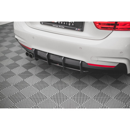 DIFFUSORE POSTERIORE street pro V.1 BMW 4 M-Pack F32 (Cod. M-BM4F32MPACKCNC-RS3B)