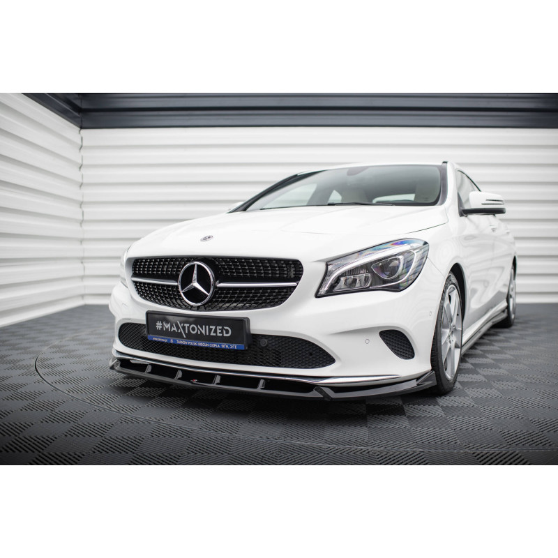 SPLITTER ANTERIORE Mercedes-Benz CLA C117 Facelift (Cod. M-ME-CLA-117F-FD1G)