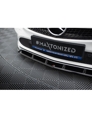 SPLITTER ANTERIORE Mercedes-Benz CLA C117 Facelift (Cod. M-ME-CLA-117F-FD1G)