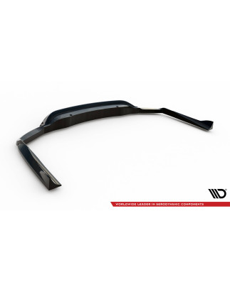 Splitter posteriore (con barre verticali) Mercedes-Benz CLA C117 Facelift (Cod. M-ME-CLA-117F-RD1G+R