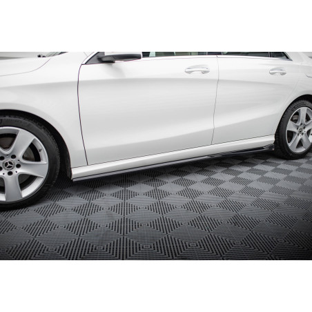 Diffusori minigonne Mercedes-Benz CLA C117 Facelift (Cod. M-ME-CLA-117F-SD1G)