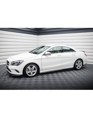 Diffusori minigonne Mercedes-Benz CLA C117 Facelift (Cod. M-ME-CLA-117F-SD1G)