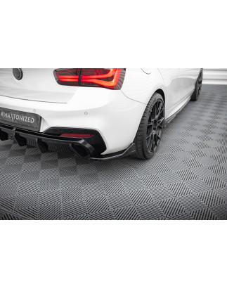Splitters posteriori laterali (Sottop. posteriore V.3) BMW 1 M-Pack / M140i F20 Facelift  (Cod. M-BM