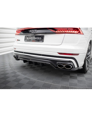 Splitter posteriore (con barre verticali) Audi SQ8 Mk1 (Cod. M-AU-SQ8-1-RD1G+RD2G)