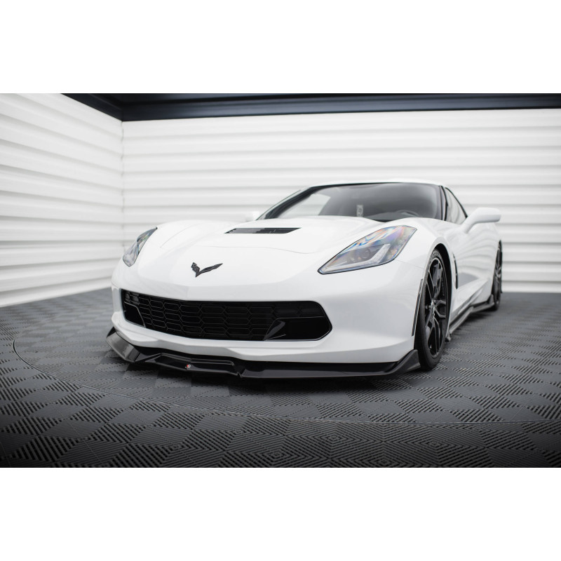 SPLITTER ANTERIORE V.2 Chevrolet Corvette Stingray / Z06 C7 (Cod. M-CH-CO-C7-FD2G)