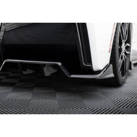 Splitter centrale posteriore (con barre verticali) Chevrolet Corvette C7 (Cod. M-CH-CO-C7-RD3G+RD2G)