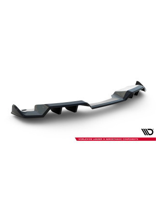 Splitter centrale posteriore (con barre verticali) Chevrolet Corvette C7 (Cod. M-CH-CO-C7-RD3G+RD2G)