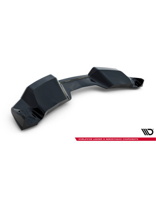 Splitter centrale posteriore (con barre verticali) Chevrolet Corvette C7 (Cod. M-CH-CO-C7-RD3G+RD2G)