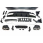 Paraurti Posteriori Mercedes W205 2014-2018 4P Look C63 Terminali di scarico (Cod. E-TCM01360096)