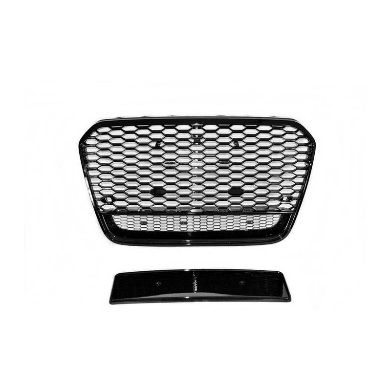 Griglia Audi A6 11-14 Look RS6 Black II (Cod. E-TCARS61)