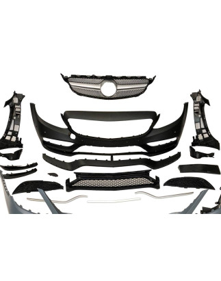 Kit Estetico Mercedes W205 2014-2018 4P Look C63 (Cod. E-TCM02000136009601641)