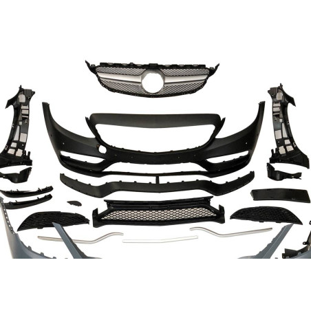 Kit Estetico Mercedes W205 2014-2018 4P Look C63 (Cod. E-TCM02000136009601641)