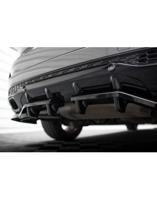 Splitter posteriore (con barre verticali) Ford S-Max ST-Line Mk2 (Cod. M-FO-SMAX-2-STLINE-RD1G+RD2G)