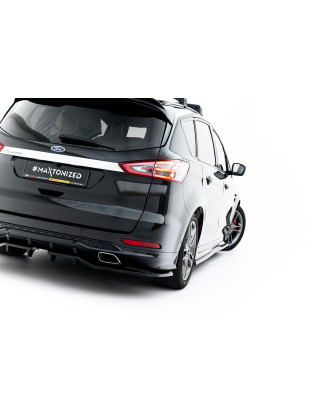 Splitter posteriore (con barre verticali) Ford S-Max ST-Line Mk2 (Cod. M-FO-SMAX-2-STLINE-RD1G+RD2G)