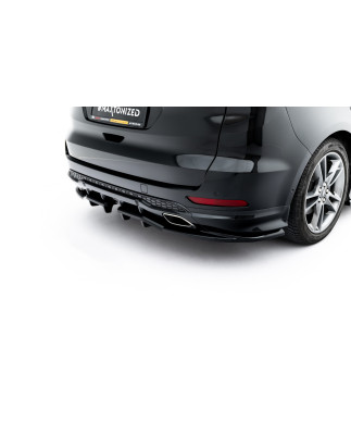 Splitter posteriore (con barre verticali) Ford S-Max ST-Line Mk2 (Cod. M-FO-SMAX-2-STLINE-RD1G+RD2G)