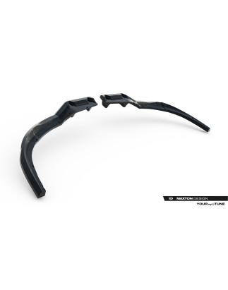 Splitter posteriore (con barre verticali) Ford S-Max ST-Line Mk2 (Cod. M-FO-SMAX-2-STLINE-RD1G+RD2G)