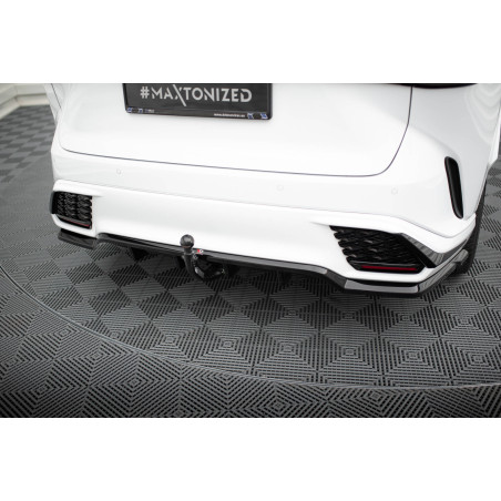 Splitter posteriore (con barre verticali) Lexus RX F-Sport Mk5 (Cod. M-LE-RX-5-FSPORT-RD1G+RD2G)