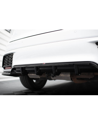 Splitter posteriore (con barre verticali) Lexus RX F-Sport Mk5 (Cod. M-LE-RX-5-FSPORT-RD1G+RD2G)