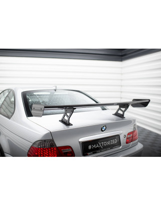 Spoiler in carbonio  BMW 3 Coupe E46 (Cod. M-CF-BM-3-46-C-WING5-INT-245-P)