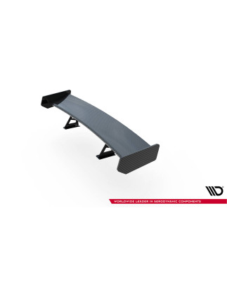 Spoiler in carbonio  + LED BMW 3 Coupe E46 (Cod. M-CF-BM-3-46-C-WING5-INT-245-P+LED)