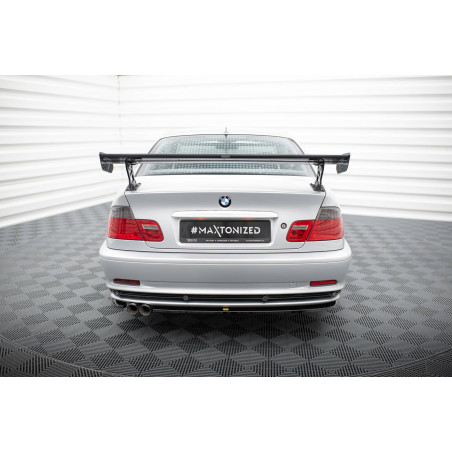 Spoiler in carbonio  BMW 3 Coupe E46 (Cod. M-CF-BM-3-46-C-WING5-EXT-245-P)