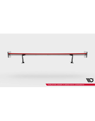 Spoiler in carbonio  + LED BMW 3 Coupe E46 (Cod. M-CF-BM-3-46-C-WING5-EXT-245-P+LED)