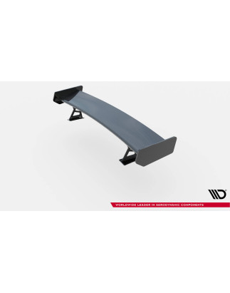 Spoiler in carbonio  + LED BMW 3 Coupe E46 (Cod. M-CF-BM-3-46-C-WING5-EXT-245-P+LED)