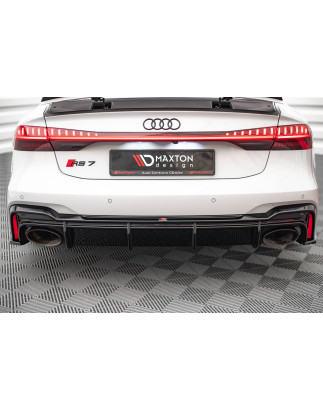 Sottoparaurti posteriore Audi RS6 C8 / C8 Facelift  (Version with towbar) (Cod. M-AU-RS6-C8-RS1G+RS1
