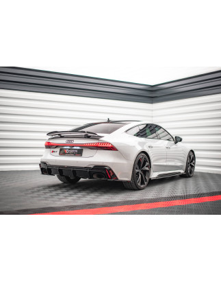 Sottoparaurti posteriore Audi RS6 C8 / C8 Facelift  (Version with towbar) (Cod. M-AU-RS6-C8-RS1G+RS1