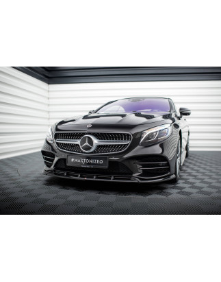 SPLITTER ANTERIORE V.2 Mercedes-Benz S Coupe AMG-Line C217 Facelift (Cod. M-ME-S-C217-AMGLINE-C-FD2G