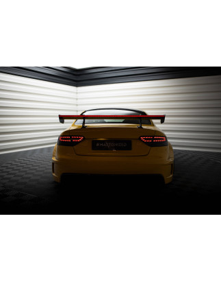 Spoiler in carbonio con supporto superiore + LED Audi A5 Coupe 8T (Cod. M- CF-AU-A5-1-WING5-UPP-245-
