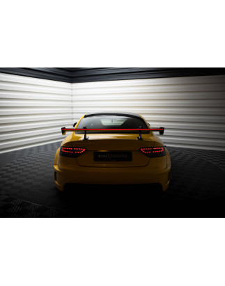 Spoiler in carbonio con supporto superiore + LED Audi A5 Coupe 8T (Cod. M- CF-AU-A5-1-WING5-UPP-245-