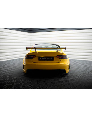 Spoiler in carbonio con supporto superiore + LED Audi A5 Coupe 8T (Cod. M- CF-AU-A5-1-WING5-UPP-245-