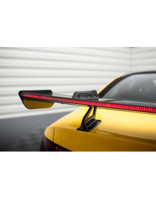 Spoiler in carbonio con supporto superiore + LED Audi A5 Coupe 8T (Cod. M- CF-AU-A5-1-WING5-UPP-245-