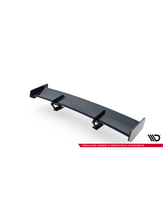 Spoiler in carbonio con supporto superiore + LED Audi A5 Coupe 8T (Cod. M- CF-AU-A5-1-WING5-UPP-245-