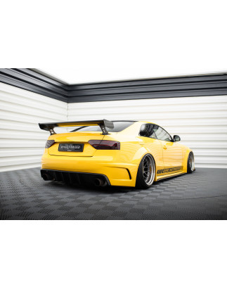 Spoiler in carbonio  Audi A5 Coupe 8T (Cod. M-CF-AU-A5-1-WING5-EXT-245-P)