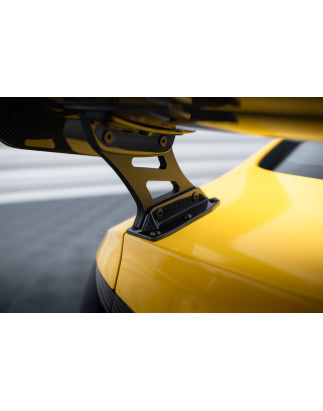 Spoiler in carbonio  + LED Audi A5 Coupe 8T (Cod. M-CF-AU-A5-1-WING5-EXT-245-P+LED)