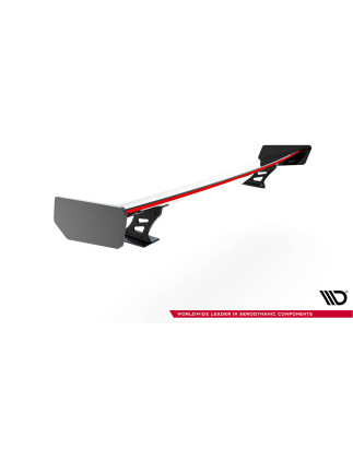 Spoiler in carbonio  + LED Audi A5 Coupe 8T (Cod. M-CF-AU-A5-1-WING5-EXT-245-P+LED)