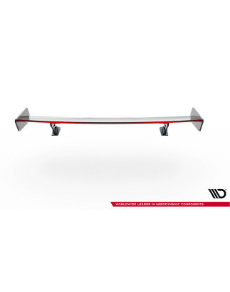 Spoiler in carbonio  + LED Audi A5 Coupe 8T (Cod. M-CF-AU-A5-1-WING5-EXT-245-P+LED)