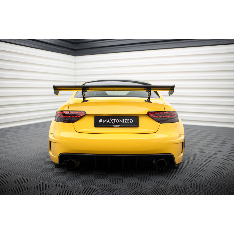 Spoiler in carbonio  Audi A5 Coupe 8T (Cod. M-CF-AU-A5-1-WING5-INT-245-P)
